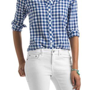 Vineyard Vines Gingham Womens Dress Shirt